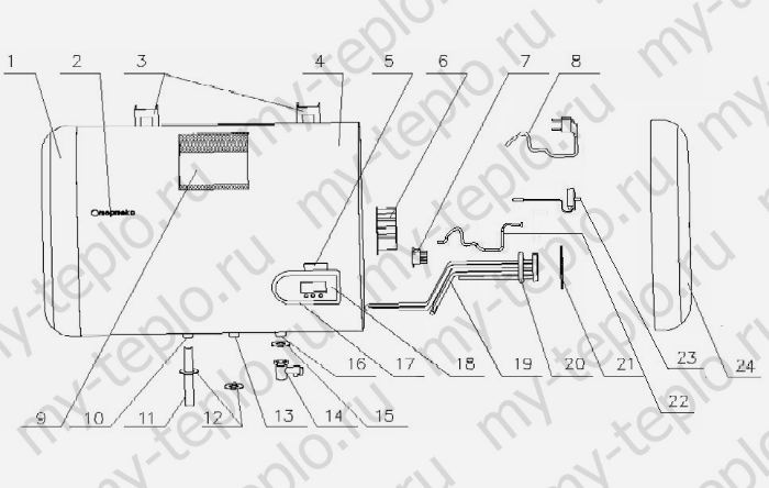 запчасти для Термекс IF 100 H купить в Златоусте