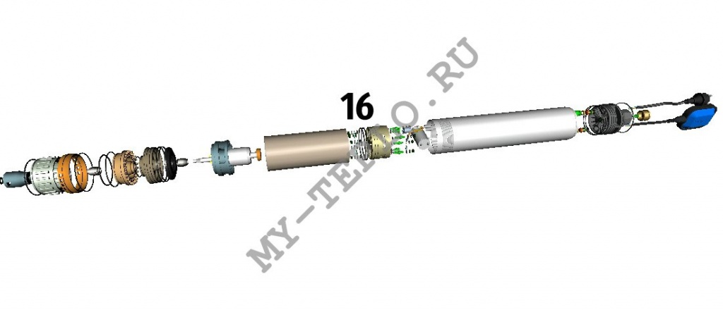 запчасти Джилекс Водомет Проф 55/35 А