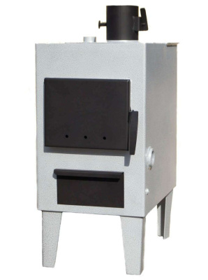 Котел твердотопливный Сибирь КВО 8 ТПЭ (стальной, дымоход сверху, варочная поверхность)
