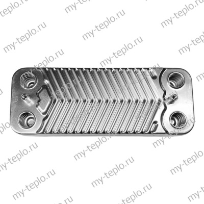 Теплообменник ГВС (вторичный) для котла Baxi LUNA-3 (KTtepl2LUNA3)