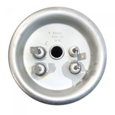 ТЭН для водонагревателя, нержавеющий, 2500 Вт, М6 под анод, фланец 92 мм  SPR (10942)